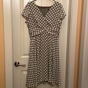 Connected Apparel Polka Dot Dress